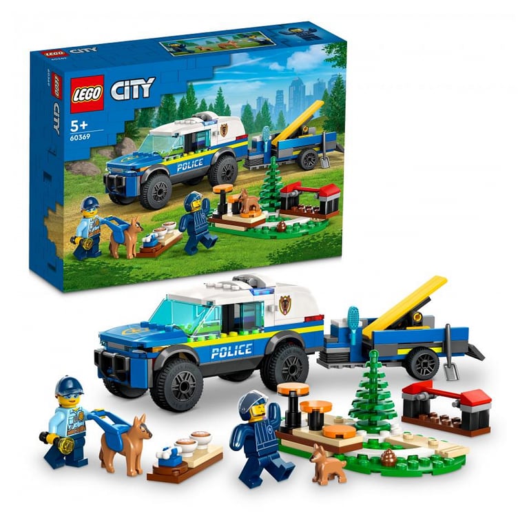 Lego City Le Dressage Des Chiens Policiers 60369 Lego La Boîte - vue 7