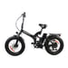 Bicicleta eléctrica Univercycle B4 de doble suspensión, batería de 48 V y 13 Ah, frenos de disco hidráulicos - negra