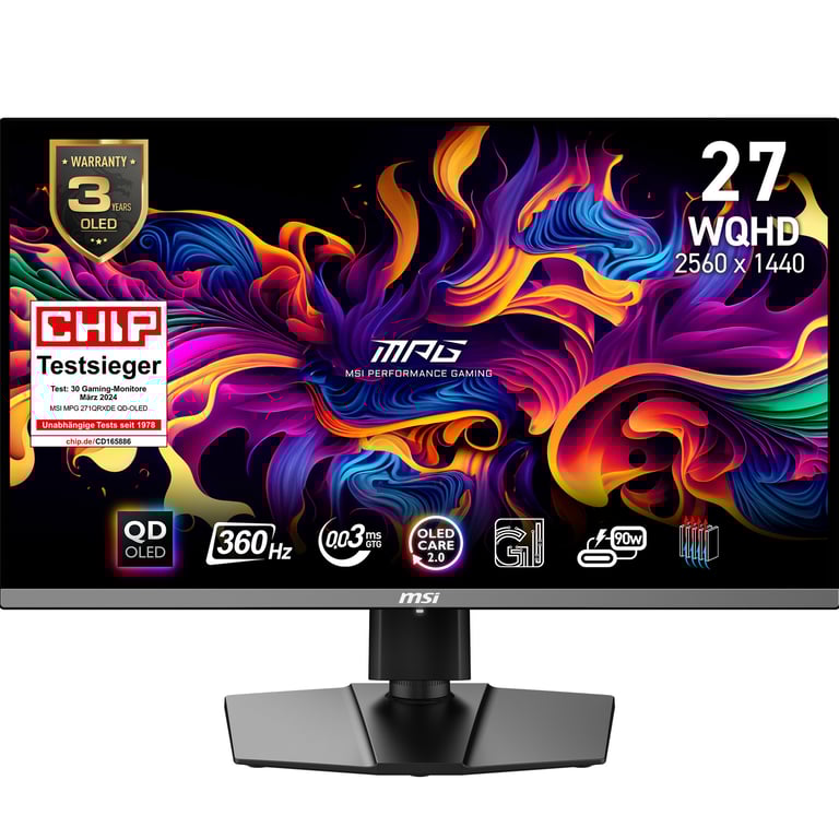 Msi 27 Mpg 271qrxde Qd oled null Cm null Zoll - vue 2