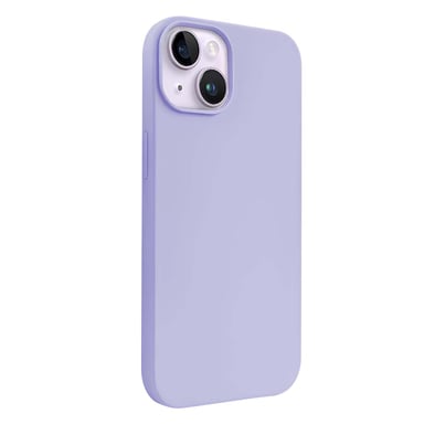 Custodia in silicone liquido per iPhone 14 Plus Anti-urto Flessibile