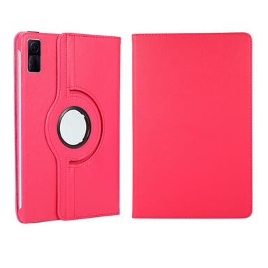 Etui pour Xiaomi Redmi Pad 2022 rotative 360 degrés pochette rose - Housse coque de protection Redmi Pad 10,61 pouces - XEPTIO case cover