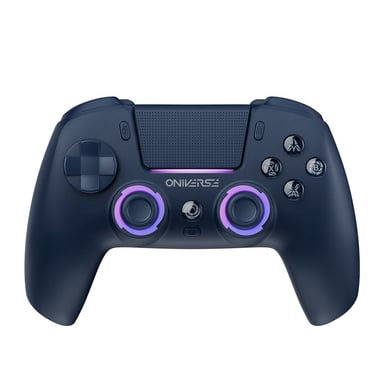 Manette de jeu Oniverse Starion Bluetooth analogique sans fil Bleu 6 axes Turbo jack 3,5 mm pour PS5 PS3 PC Android iOS