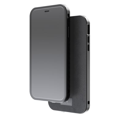 Funda protectora ''360° Glass'' para Apple iPhone 11, cuero negro