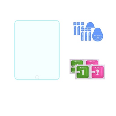 Protecteur d'écran en verre trempé Crystal Clear pour iPad (paquet de 2)   iPad Air/Air2 5/6 9,7 pouces