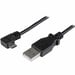 StarTech.com USBAUB2MRA cable USB USB 2.0 2 m USB A Micro-USB B Negro