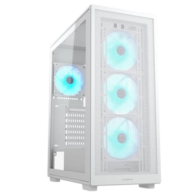 Torre Cougar MX220 RGB Blanco 4x Ventiladores ATX/Micro ATX/Mini-ITX Iluminación RGB