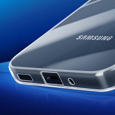 Coque Silicone pour Samsung Galaxy A16 avec Verre Trempé Antichoc Transparent