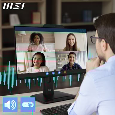 MSI MP242PMG Monitor 23.8'' IPS 120h DP Wcam MM AA