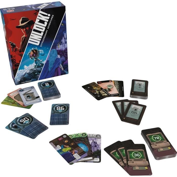 Unlock! Extraordinary Adventures Asmodee - vue 5