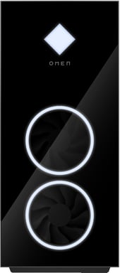 HP GT21-0011ng AMD Ryzen? 7 5800X 16GB DDR4-SDRAM 1,51TB HDD+SSD NVIDIA GeForce RTX 3070 Windows 11 Home Tower PC Nero