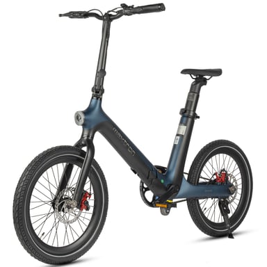 Bici elettrica pieghevole MAXTRON Smart30 con batteria rimovibile da 36 V 9,6 Ah e sensore di coppia