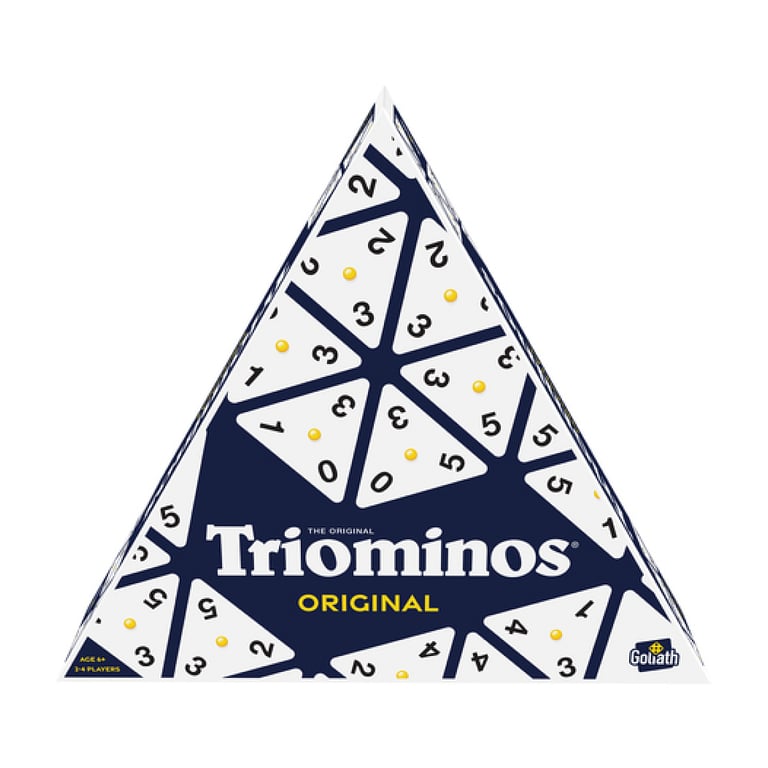 Goliath Triominos Original - Le jeu de société classique avec des pièces triangulaires - Neuf