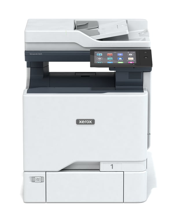 Xerox VersaLink C625 A4 50 ppm CopieImpressionNumérisationFax recto verso PS3 PCL5e6 2 magasins 650 feuilles Neuf