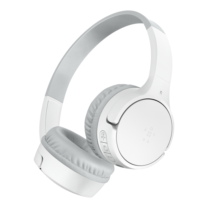 Belkin SoundForm Mini Casque Sans fil Arceau Appels/Musique USB Type-C Blanc - Neuf