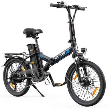 icicletta elettrica pieghevole VARUN C20-1 PRO, batteria rimovibile da 48V 13Ah - nera