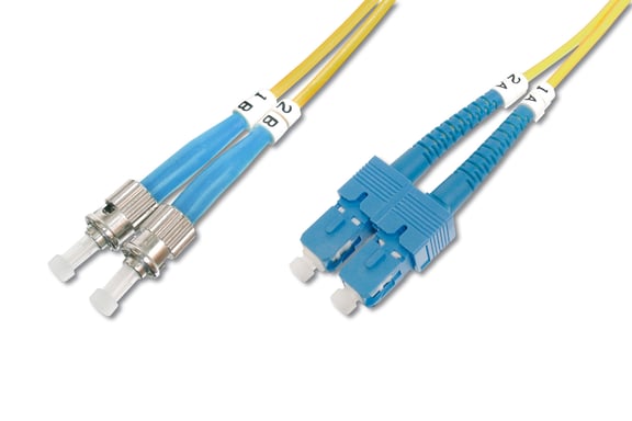 Digitus Cavo di collegamento monomodale in fibra ottica, ST/SC