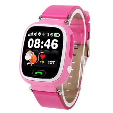Montre Traceur GPS Enfant App Android iOs Wifi Appels SOS SMS Rose YONIS