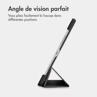 imoshion Coque tablette Trifold pour Samsung Galaxy Tab S11 - Noir