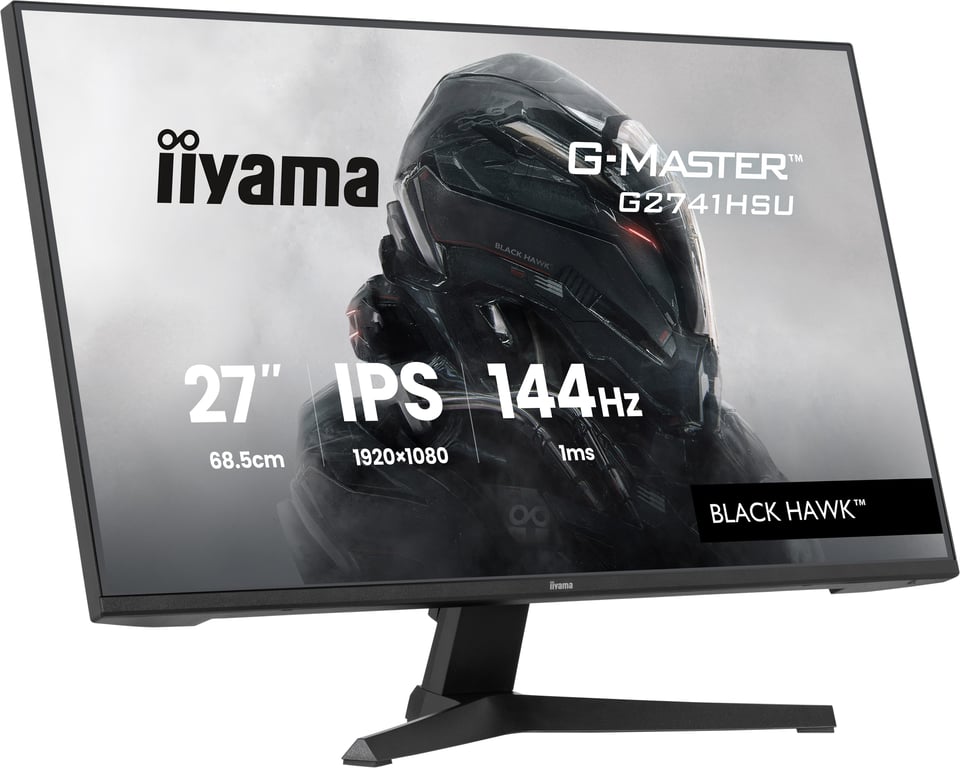 iiyama G-MASTER G2741HSU-B1 écran plat de PC 68,6 cm (27 ) 1920 x 1080 pixels Full HD Noir - Neuf