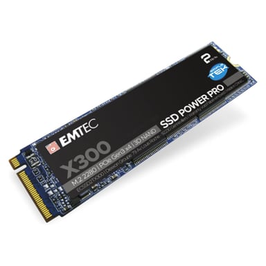 Emtec X300 2 To M.2 PCI Express 3.0 NVMe 3D NAND