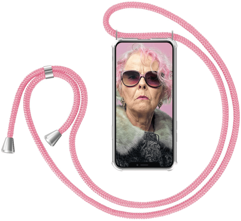 Coque avec Cordon pour XIAOMI Redmi Note 10 Pro Silicone Airbags Transparente