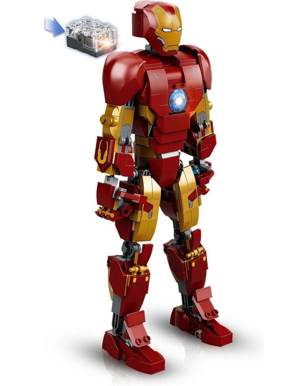 LEGO Marvel L’Armure Articulée d’Iron Man 76206 - vue 2