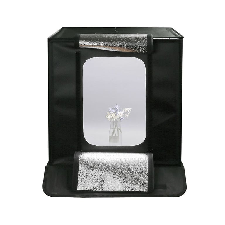 VISICO Tente d'éclairage objets avec rampe 120 Leds 60x60x60 cm - vue 2