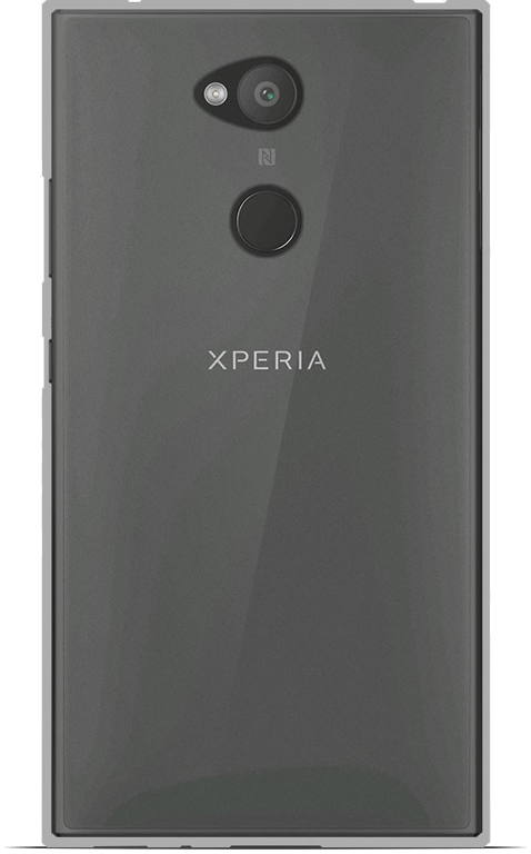 Coque silicone unie compatible Transparent Sony Xperia L2