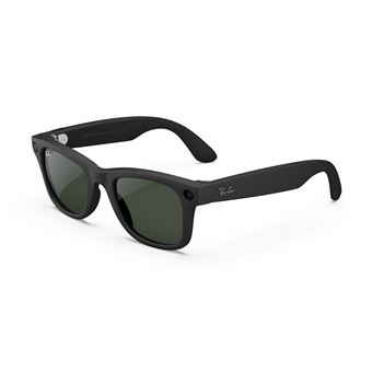 Ray-Ban Meta Wayfarer Grande Noir et vert graphite