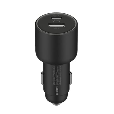 Caricabatteria da auto Xiaomi 67W USB-A Type-C Nero (Nero) BHR6814GL