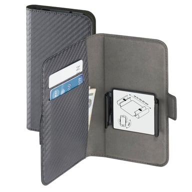 Etui portefeuille ''Smart Move - Carbon'', t. XL (4,7 - 5,1'')