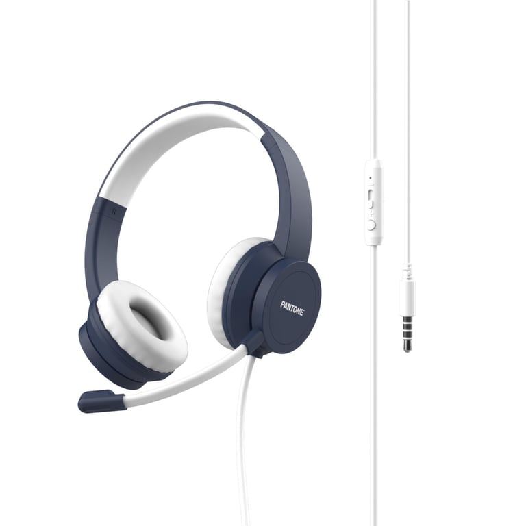 Casque Pantone PT-WDH002N – Filaire, Bureau, Micro, 20-20000 Hz
