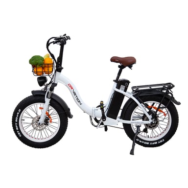 Bicicleta eléctrica plegable DRVETION CT20 con motor de 250 W y batería de 48 V y 15 Ah