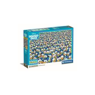 Puzzle de 1000 piezas Clementoni Compact Impossible Donald
