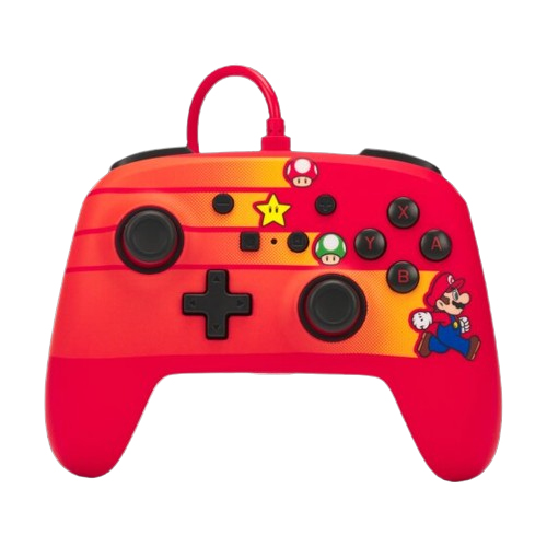 Manette Filaire POWER A Nintendo Switch Speedster Mario - vue 2