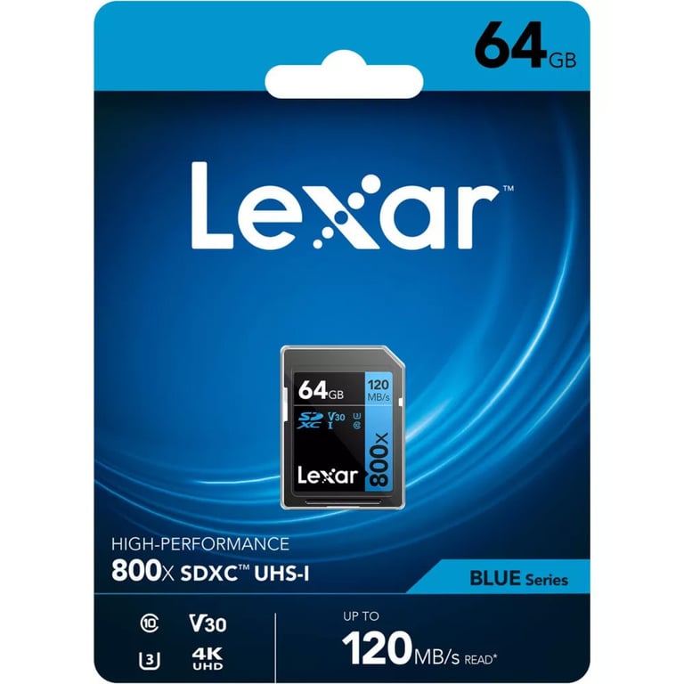 Lexar High Performance 800xPRO SDXC UHS I Classe 10 Neuf - vue 5