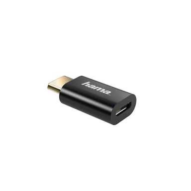Adattatore da micro USB a USB Tipo-C, nero