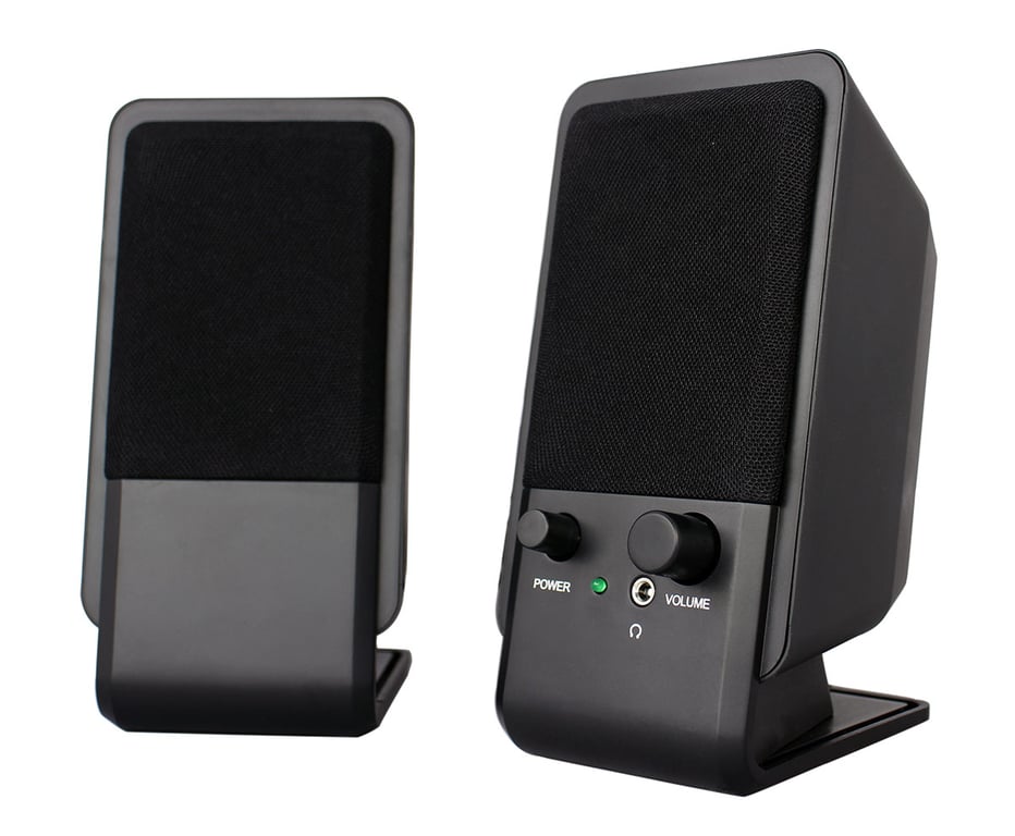 Ewent EW3528 haut-parleur Noir Avec fil 6 W - Neuf