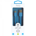Câble iPhone / Galaxy / Google - USB vers Type-C 3A - 1,5 mètres - Collection POP - Bleu
