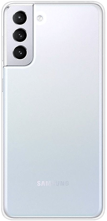 Coque silicone unie compatible Transparent Samsung Galaxy S21