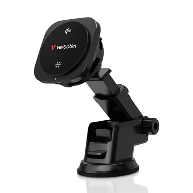 Verbatim Charge 'n' Drive Qi2 Smartphone Negro USB Cargador inalámbrico Carga rápida Auto