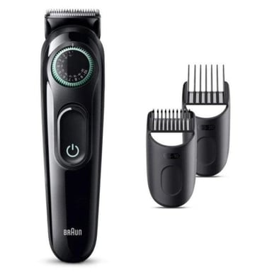 Braun BeardTrimmer 3 BT3411 Negro, Verde