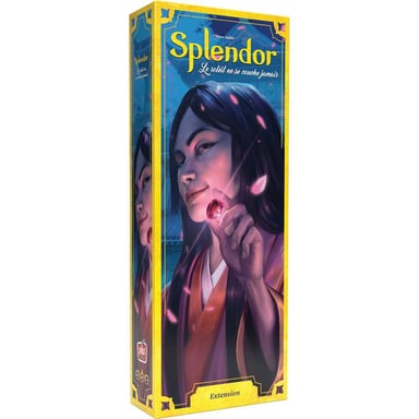 Extension de jeu ASMODEE Splendor : Le Soleil ne se couche jamais - 2 modules Orient & Forteresses - 2-4 joueurs 30 min - Bleu/Violet