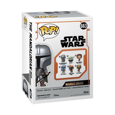 FUNKO POP! The Mandalorian with Darksaber