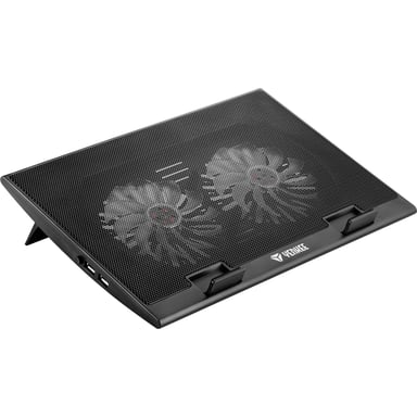 YENKEE YSN 120 sistema di raffreddamento per computer portatili 43,2 cm (17'') Nero, Blu
