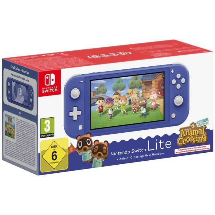 Console Switch Lite Animal Crossing New Horizons NINTENDO - vue 10