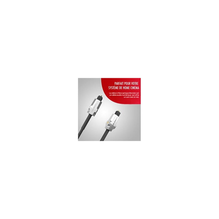 Câble fibre optique Monster 1.5 - vue 4