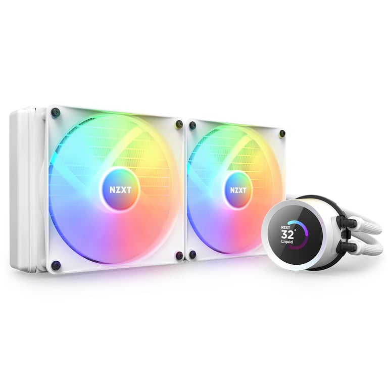 NZXT Kraken 280 RGB Processeur Refroidisseur de liquide tout en un 14 cm 1 pièce Neuf - vue 4