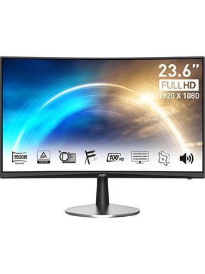 MSI Pro MP2422C pantalla para PC 59,9 cm (23.6'') 1920 x 1080 Pixeles Full HD Negro