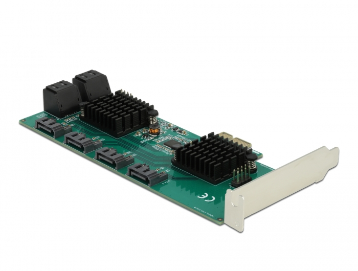 Carte Contrôleur Delock PCI Express – 8 Ports SATA 6 Gbps - vue 4